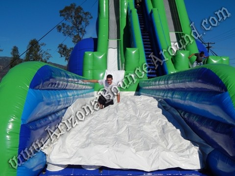 Giant water slides for festivals and events